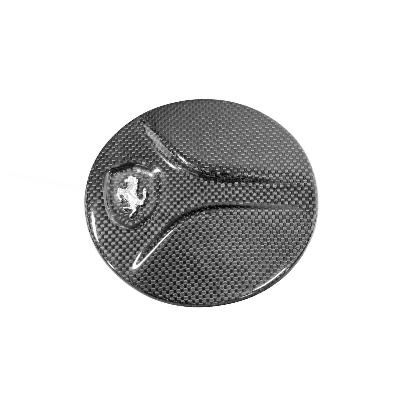 Fabspeed Carbon Fiber GT Style Petrol -Fuel Door With Cavallino 488 Pista Ferrari