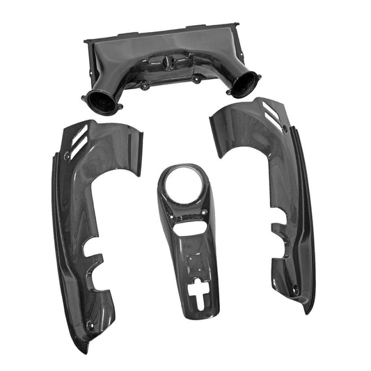 Fabspeed Carbon Fiber 4 Piece Engine Bay Set - Ferrari 488 Spider/Pista