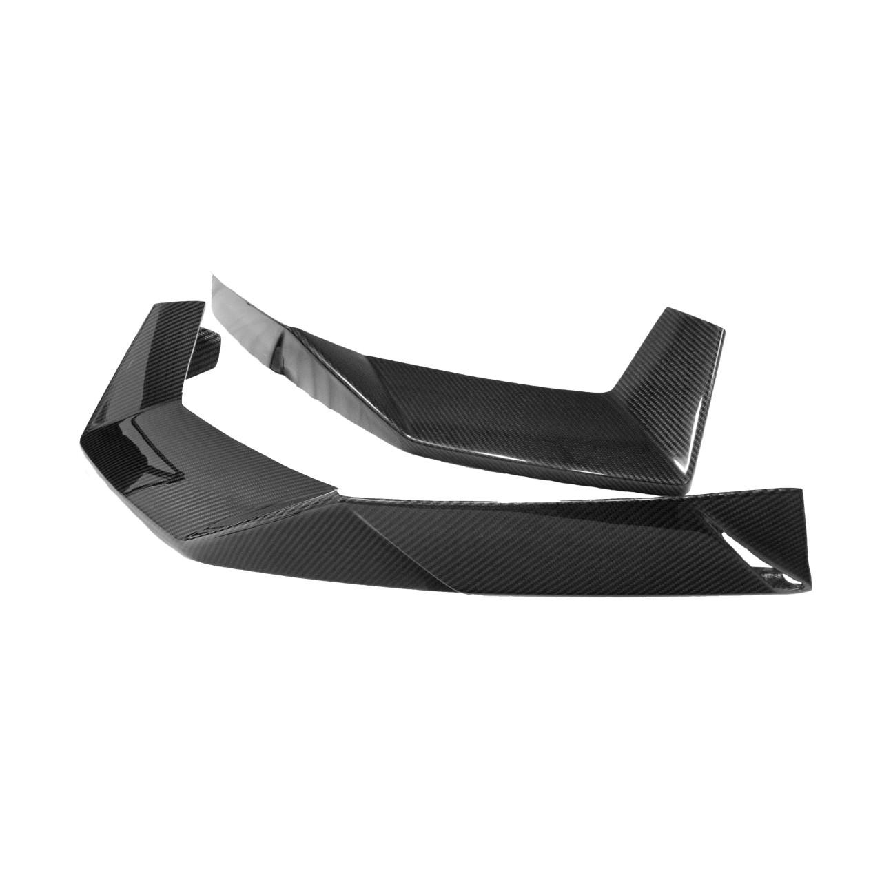 Fabspeed Carbon Fiber Front Bumper Splitters - Lamborghini Aventador