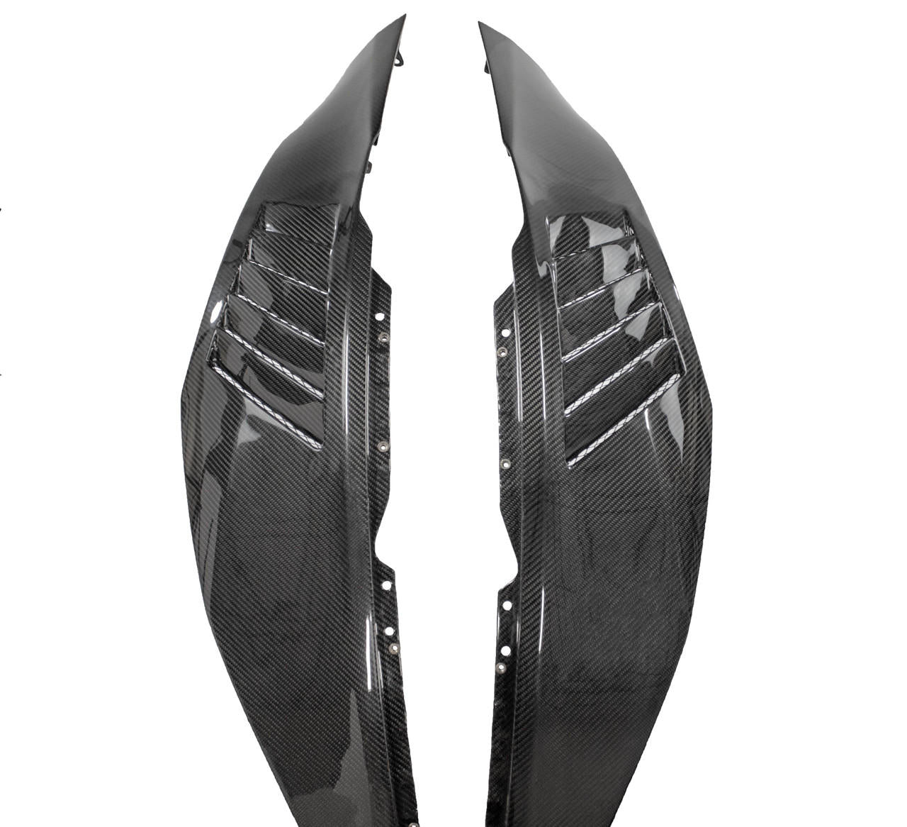 Fabspeed Carbon Fiber GT Front Fenders - Lamborghini Huracan LP-580-2, LP-610-4, EVO