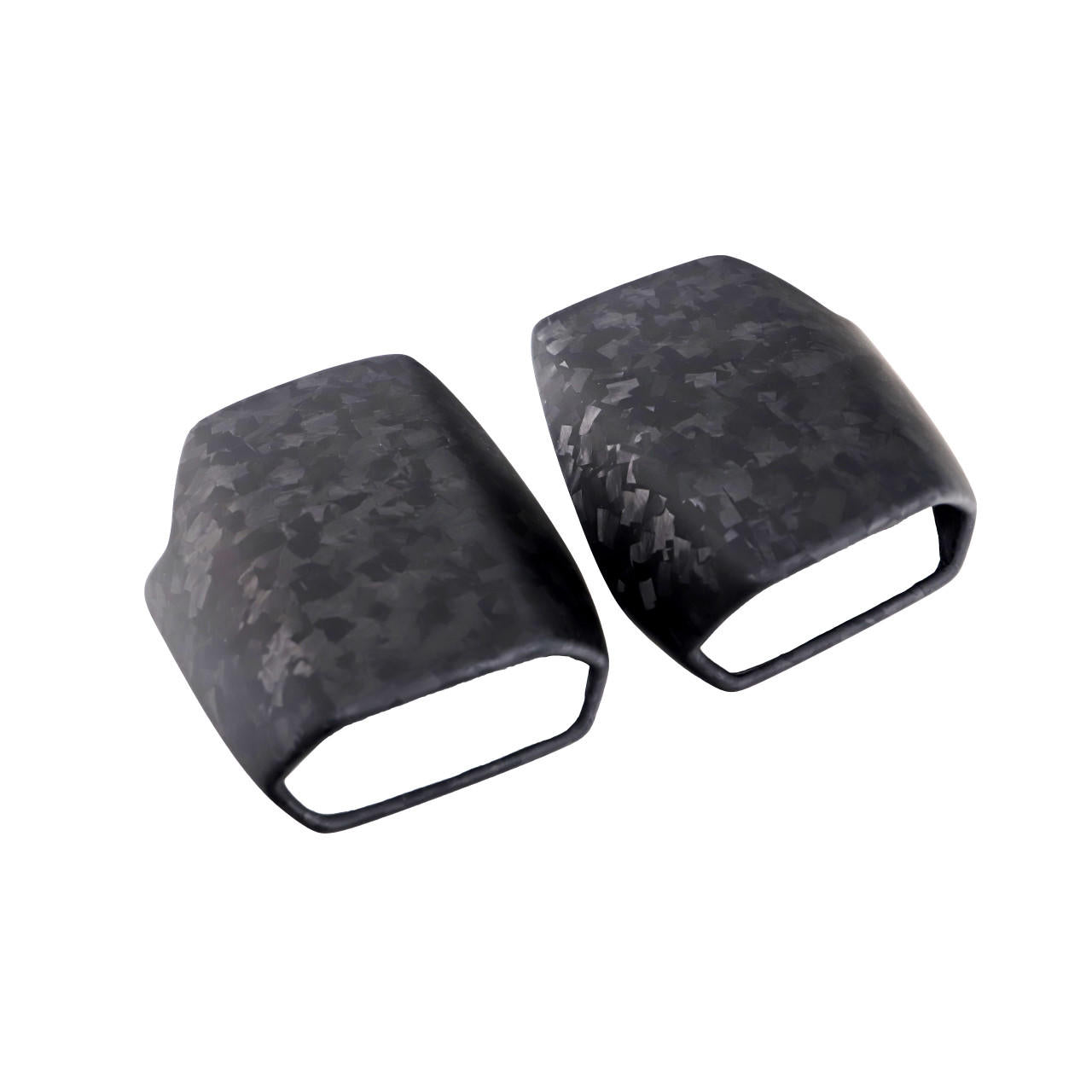 Fabspeed Carbon Fiber Matte Forged Dash Vent Covers - Lamborghini Huracan