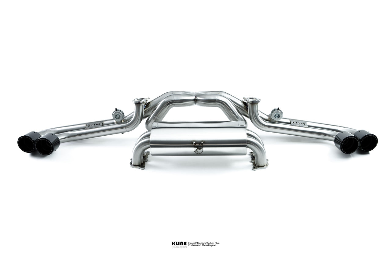 Kline Innovation Ferrari F430 Scuderia Manifolds Heat Shield Option