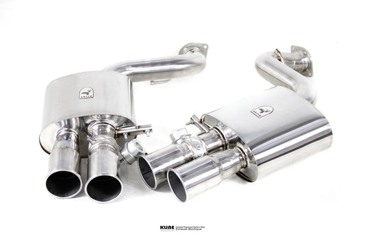 Kline Innovation Ferrari 599 GTB manifolds Heat Shield Option