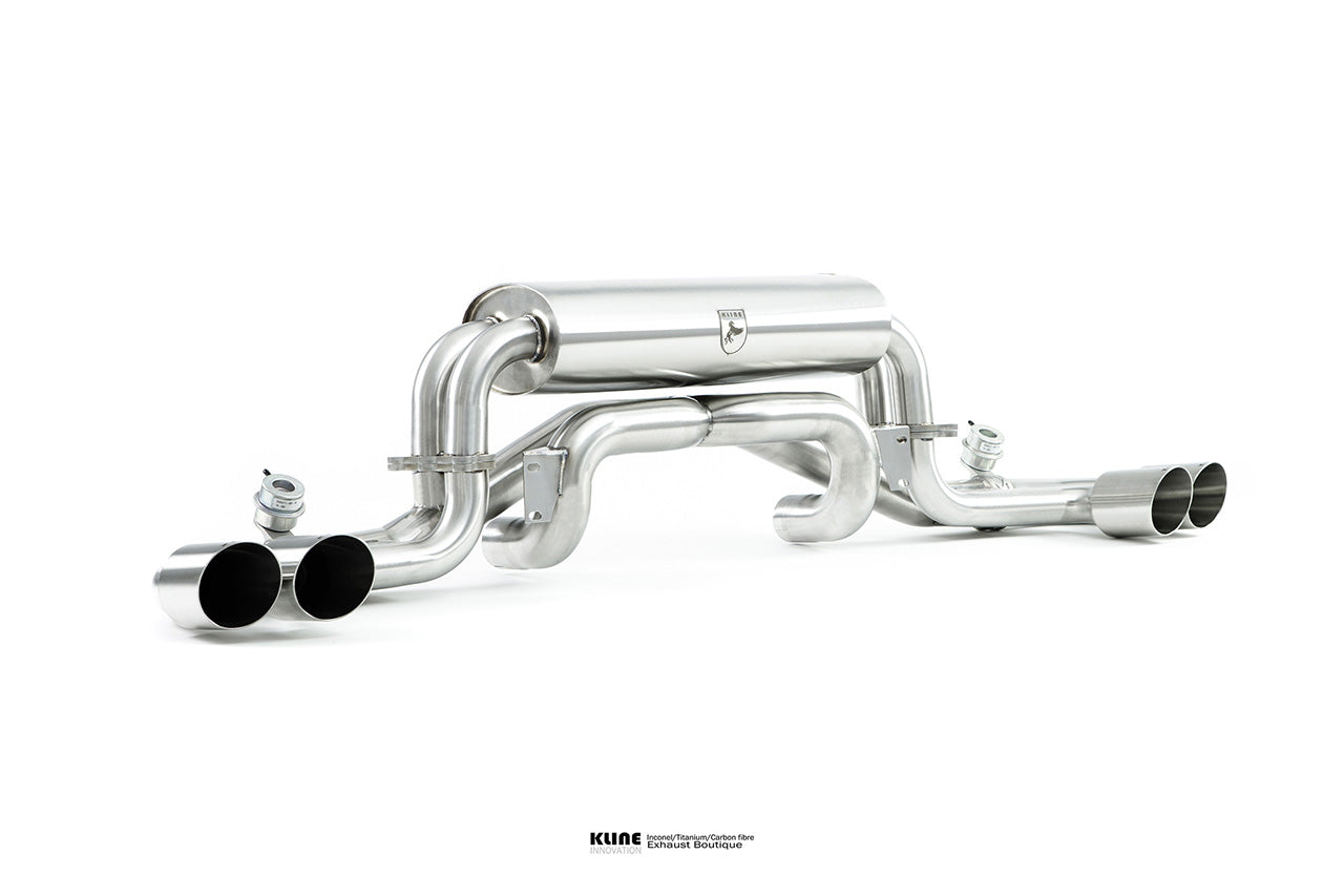 Kline Innovation Ferrari 360 Manifolds Heat Shield Option