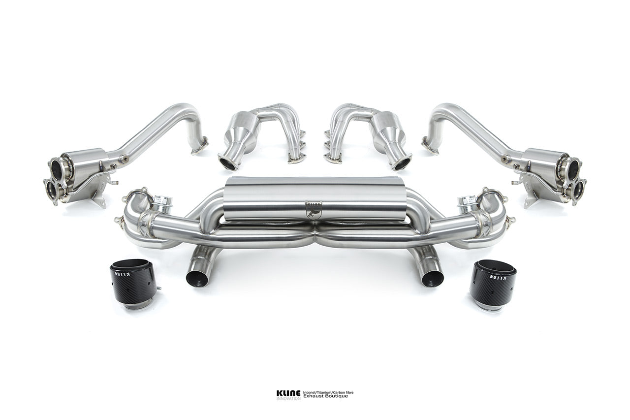 Kline Innovation Porsche 718GT4/SPYDER DECAT manifolds