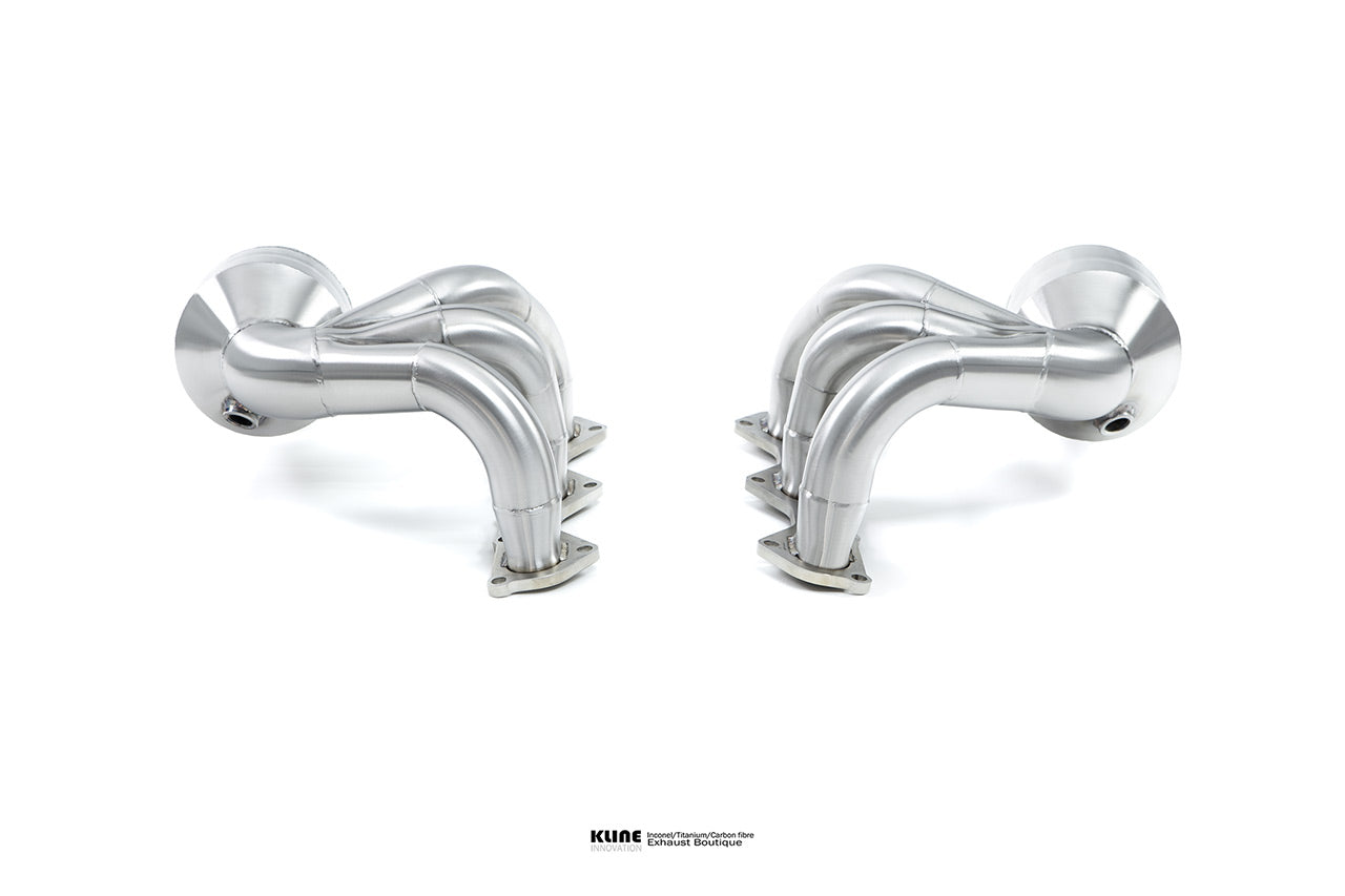 Kline Innovation Porsche 718GT4/SPYDER DECAT manifolds