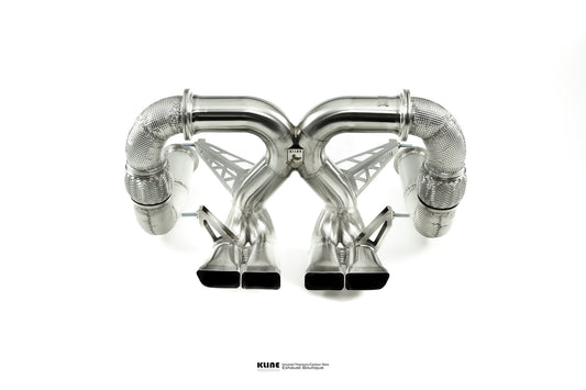 Kline Innovation Bugatti Veyron Super Sport - Downpipes Heat Shield Option