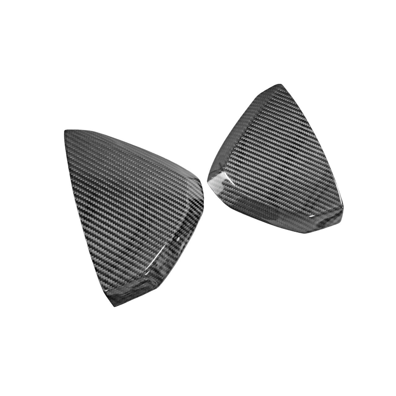 Fabspeed Carbon Fiber Dash End Caps - Lamborghini Aventador
