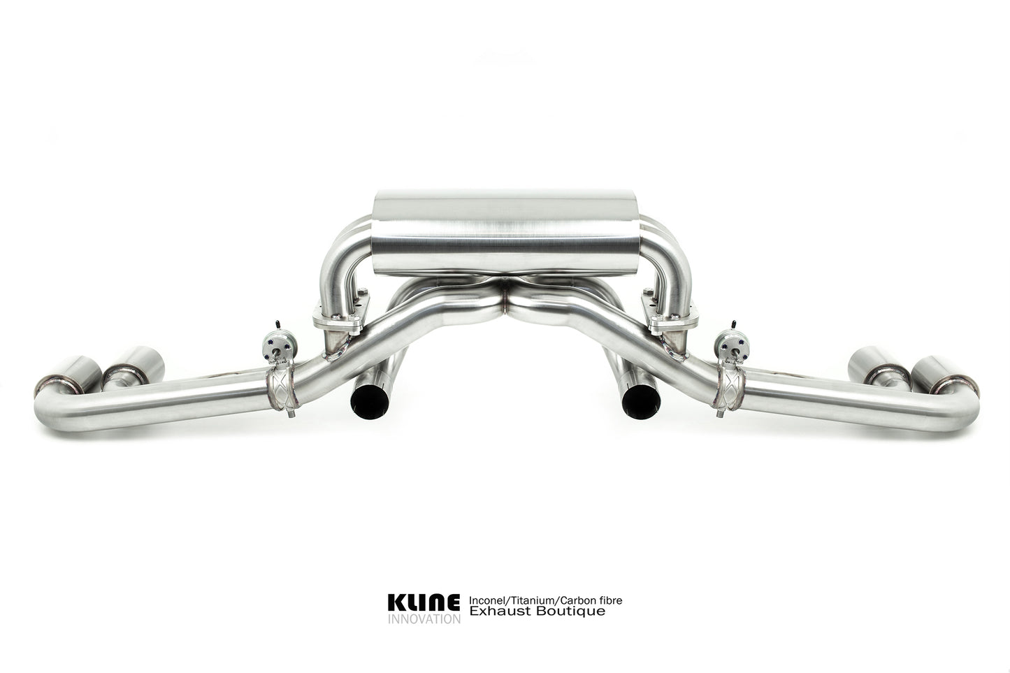 Kline Innovation Ferrari F430 Scuderia Manifolds Heat Shield Option