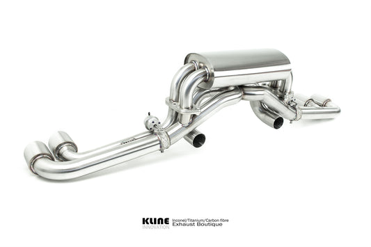 Kline Innovation Ferrari F430 Manifolds Heat Shield Option