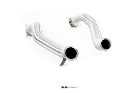 Kline Innovation McLaren 720S cat pipe set Heat Shield Option