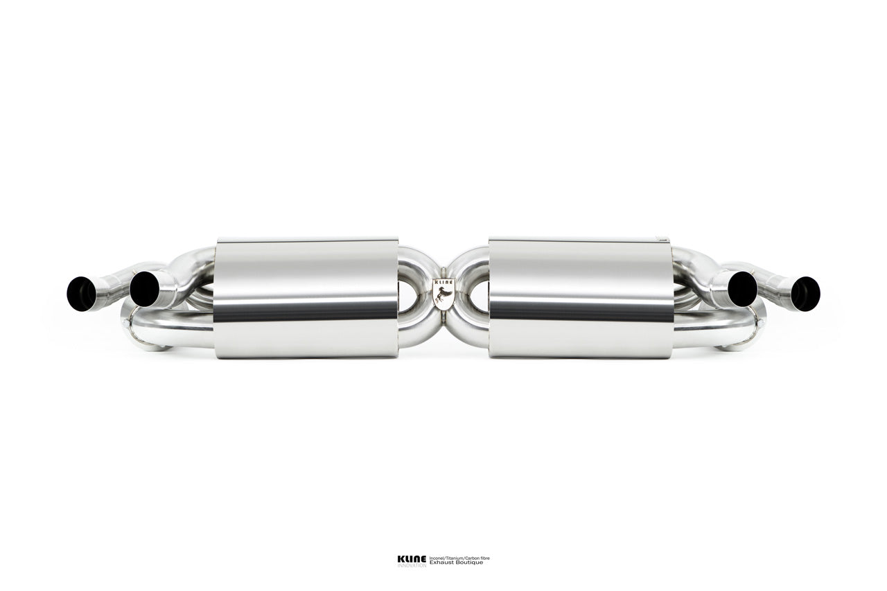 Kline Innovation Porsche 991 Turbo EXCLUSIVE version silencer section (TUV)