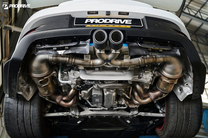 iPE Porsche 992 GT3 / GT3 TOURING / GT3 RS 2021 - Current_Titanium Cat Back System