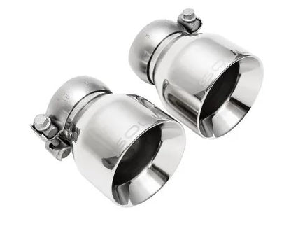 Porsche 718 GT4 / Spyder / GTS Cayman Race Exhaust (Non-Resonated) - Polished Straight Cut Double Wall Tips - SOUL Performance