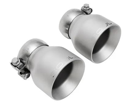 Porsche 718 GT4 / Spyder / GTS Cayman Race Exhaust (Resonated) - Signature Satin Straight Cut Double Wall Tips - SOUL Performance