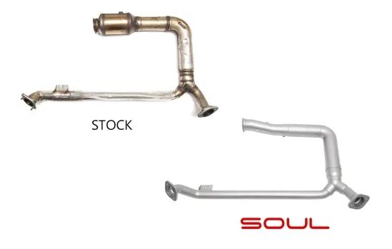 Porsche 718 Cayman / Boxster Competition Downpipe - SOUL Performance