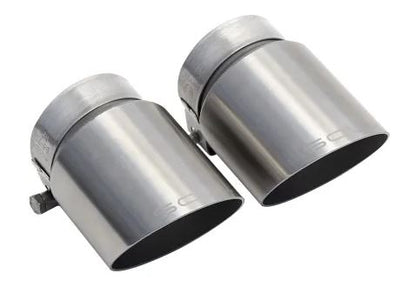 Porsche 987.2 Cayman / Boxster Race Exhaust System - Manual Trans - Slash Cut Single Wall Tips (Brushed) - SOUL Performance