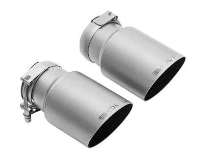 Porsche 718 GT4 RS Race Exhaust Package (Non-Resonated w/ Jet-Hot) - Signature Satin Slash Cut Tips - SOUL Performance