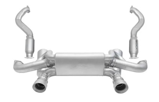 Porsche 718 GT4 RS Street Package (Non-Resonated w/ Jet-Hot) - Reuse OEM Tips - SOUL Performance