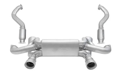 Porsche 718 GT4 RS Street Package (Resonated w/ Jet-Hot) - Signature Satin Straight Cut Tips - SOUL Performance