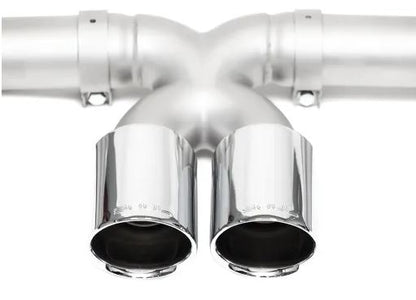 Porsche 718 Cayman / Boxster Track Package - (Non-Valved) - Manual Trans - Polished Chrome Tips - SOUL Performance