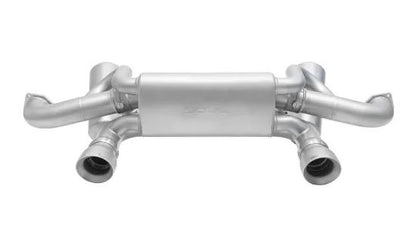 Porsche 718 GT4 RS Valved Exhaust - Signature Satin Slash Cut Tips - SOUL Performance