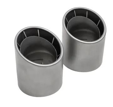 Porsche 718 GT4 RS / Spyder RS Weissach-Style Bolt-On Exhaust Tips - 3" for SOUL exhaust - SOUL Performance