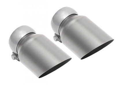 Porsche 987.2 Cayman / Boxster Competition Package - Slash Cut Single Wall Tips  (Titanium) - SOUL Performance