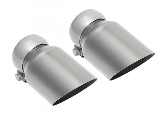 Porsche 987.2 / 981 Cayman / Boxster Bolt-On X-Pipe With Tips - Slash Cut Single Wall Tips  (Titanium) - SOUL Performance