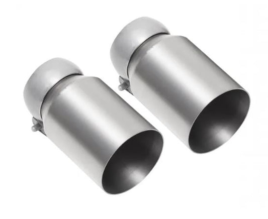 Porsche 987.2 / 981 Cayman / Boxster Bolt-On X-Pipe With Tips - Straight Cut Single Wall Tips  (Titanium) - SOUL Performance