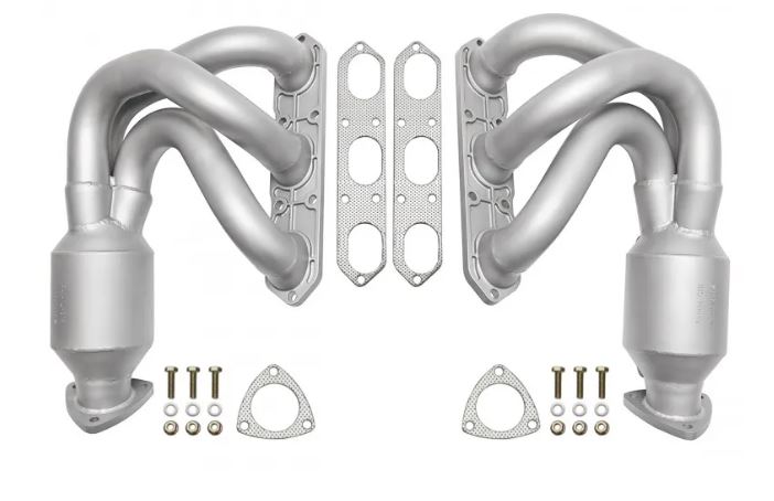Porsche 987.1 Cayman / Boxster Long Tube Street Headers (w/ HJS 200 cell catalytic converters) - SOUL Performance