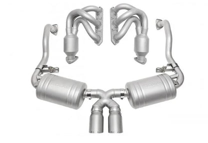 Porsche 987.1 Cayman / Boxster Street Package - Slash Cut Single Wall Tips - SOUL Performance