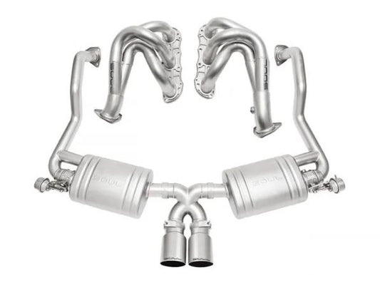 Porsche 987.2 Cayman / Boxster Competition Package - Straight Cut Single Wall Tips - SOUL Performance