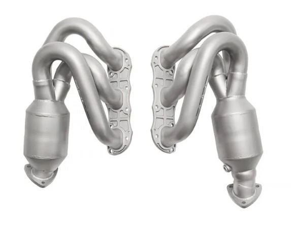 Porsche 987.2 Cayman / Boxster Long Tube Street Headers (w/ HJS 200 cell catalytic converters) - SOUL Performance