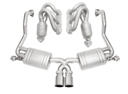 Porsche 987.2 Cayman / Boxster Street Package - Straight Cut Single Wall Tips  (Titanium) - SOUL Performance