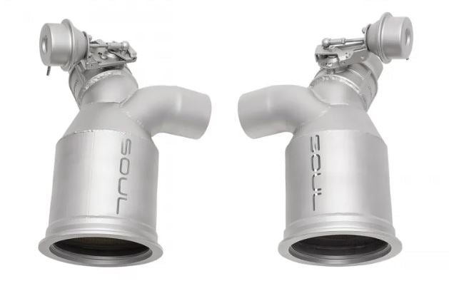 Porsche 991.2 GT2 RS Sport Catalytic Converters - SOUL Performance