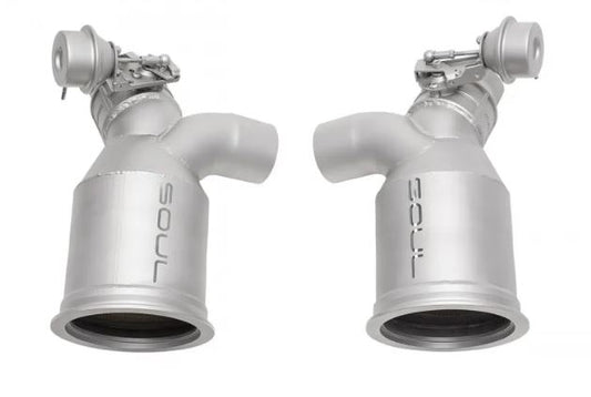 Porsche 991.2 GT2 RS Sport Catalytic Converters - SOUL Performance