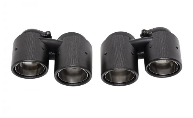 Porsche 991.1 Carrera Base / S / GTS (with PSE) Valved Performance Exhaust System - Carbon Fiber Tips - Includes Valve Controller - SOUL Performance