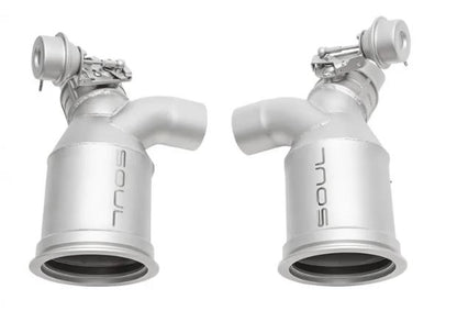 Porsche 991.2 GT2 RS Cat Bypass Pipes - SOUL Performance