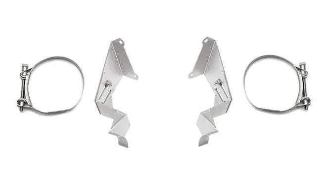 Porsche 991.1 / 991.2 GT3 Support Brackets (for SOUL Center Muffler Bypass Exhaust Only) - SOUL Performance