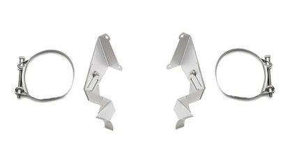 Porsche 991.1 / 991.2 GT3 Support Brackets (for SOUL Center Muffler Bypass Exhaust Only) - SOUL Performance