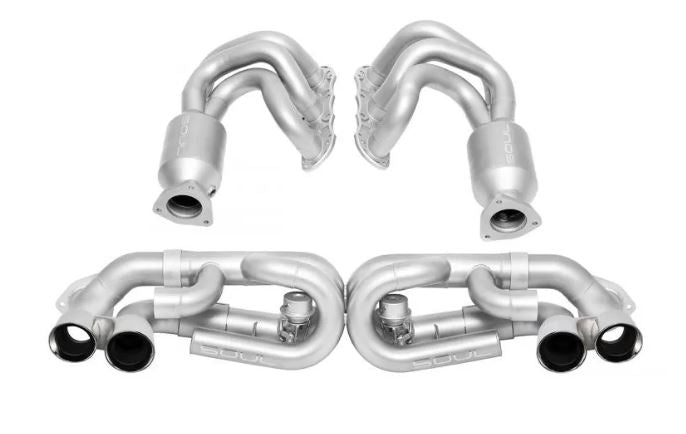 Porsche 991.1 Carrera Base / S / GTS (with PSE) Street Package - Black Chrome Tips - Includes Valve Controller - SOUL Performance