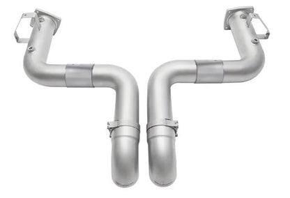 Porsche 991.2 Carrera (with PSE) Trackback Turbo Back Exhaust System - with HJS HD 200 Cell Catalytic Converters -  3" Turn Down Tips - SOUL Performance