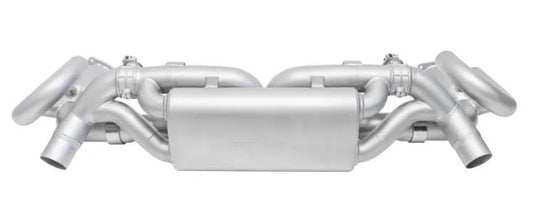 Porsche 991.2 Carrera Base / S (without PSE) Valved Exhaust Package - Black Chrome Tips - SOUL Performance