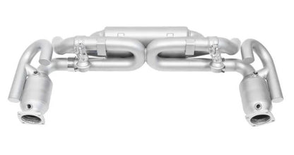 Porsche 991.2 Carrera Base / S (without PSE) Valved Exhaust Package - Black Chrome Tips - SOUL Performance