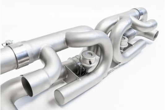 Porsche 991.1 Carrera Base / S / GTS (with PSE) Valved Performance Exhaust System - Reuse Factory Tips - Includes Valve Controller - SOUL Performance