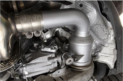 Porsche 992 Turbo Cat Bypass Pipes (PSE ONLY) - US Models / Non-GPF equipped vehicles - SOUL Performance