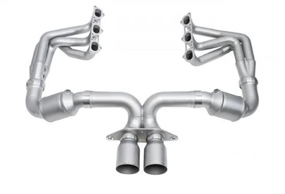 Porsche 992 GT3 200 Cell Catted Sections ONLY for SOUL Race Exhaust System - SOUL Performance