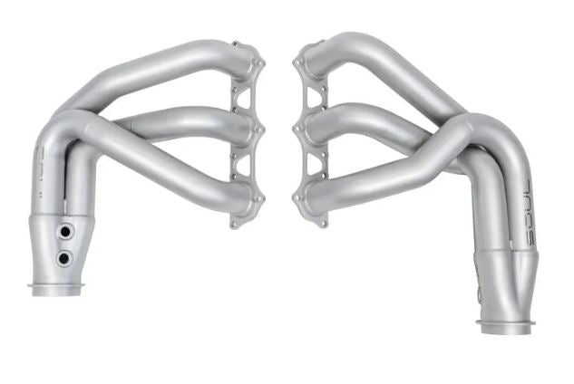Porsche 992 GT3 Competition Race Exhaust System - 4" Straight Cut Single Wall Tips  (Signature Satin) - SOUL Performance