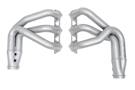 Porsche 992 GT3 Competition Race Exhaust System - 4" Slash Cut Single Wall Tips  (Satin Black) - SOUL Performance
